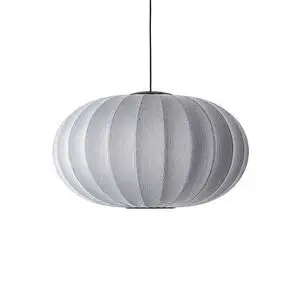 Made By Hand  - Knit-Wit 76 Oval Pendant LED - Silver